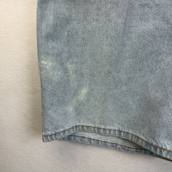Vintage Levis 550 Orange Tab Relaxed Fit Mens Size 40 Blue Denim Jean Shorts - Picture 2 of 9